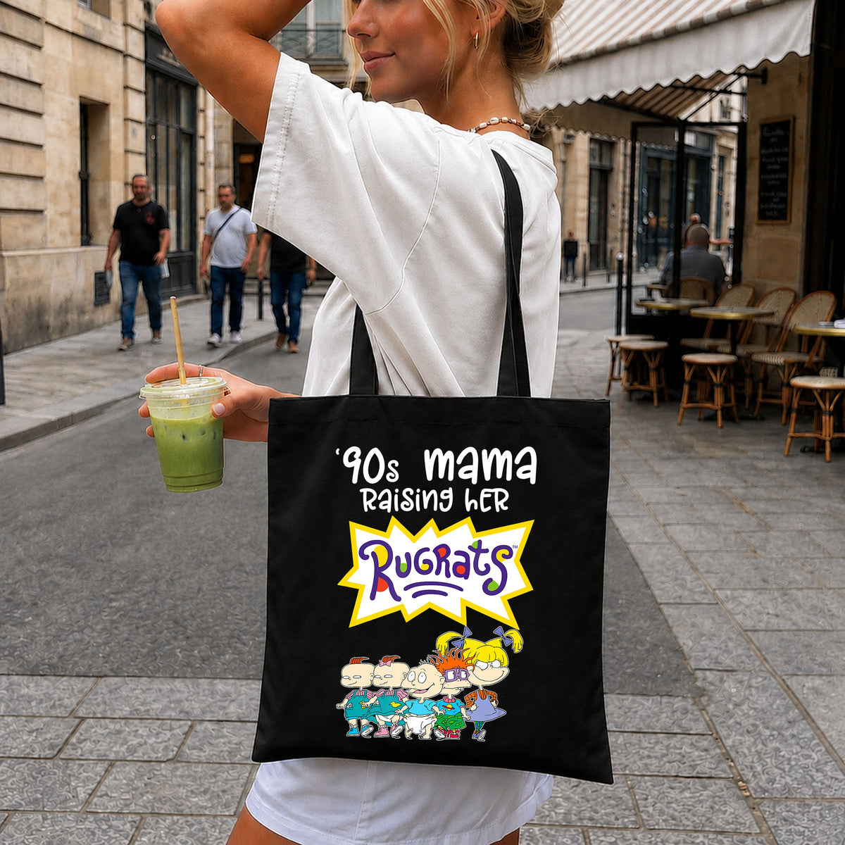 90s Mama Raising Her Rugrats Cartoon Mom Quote PNG