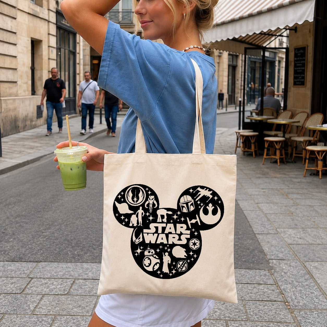 Star Wars Mickey Mouse Head SVG, Disney SVG PNG, Star Wars SVG