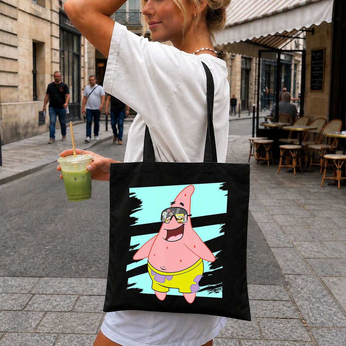 Patrick Star Cool Sunglasses Laughing SpongeBob Friends PNG