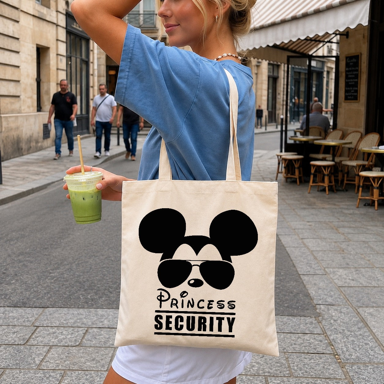 Mickey Mouse Princess Security SVG, Disney Dad SVG PNG, Family Trip SVG