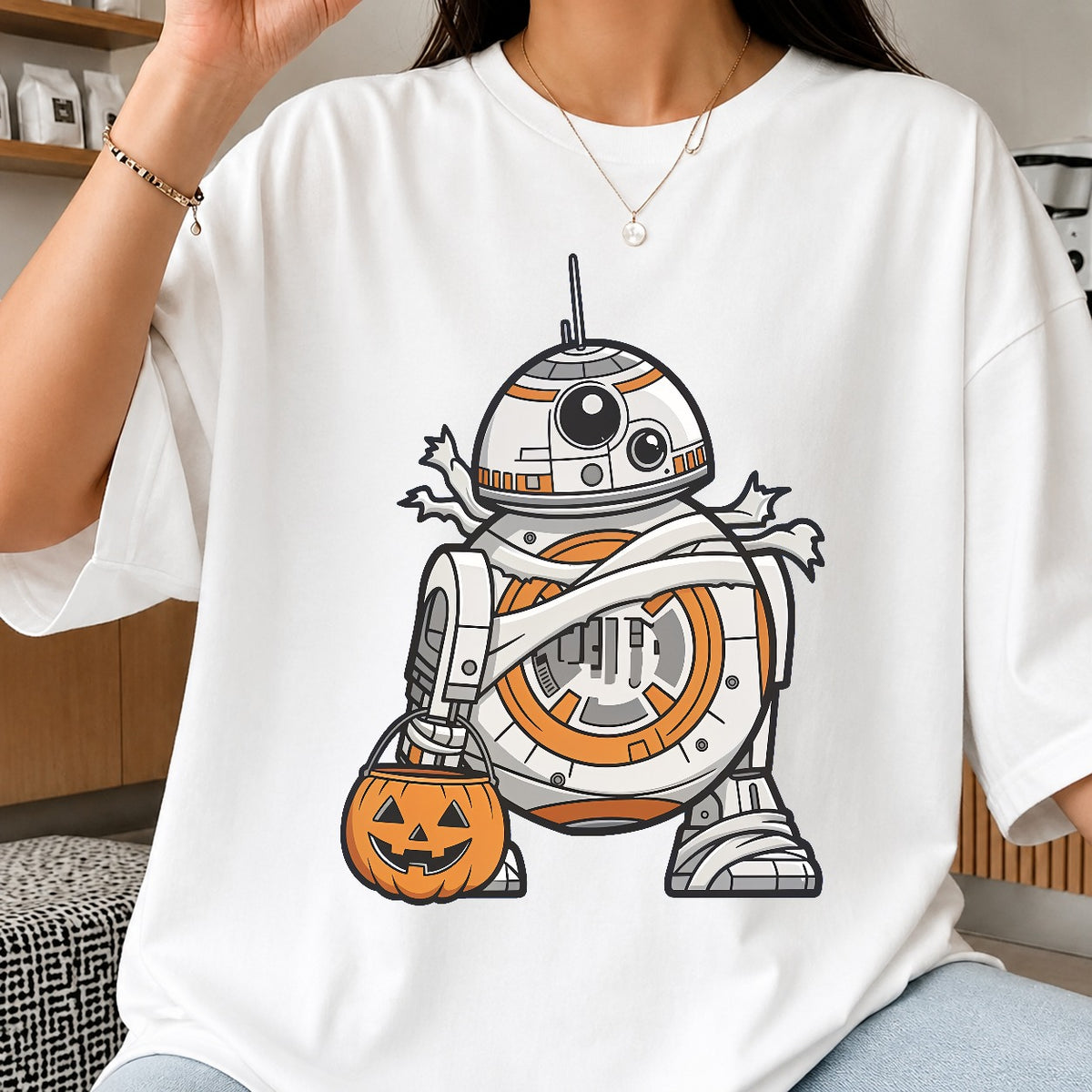 BB-8 Mummy Halloween PNG | SvgBundleHub