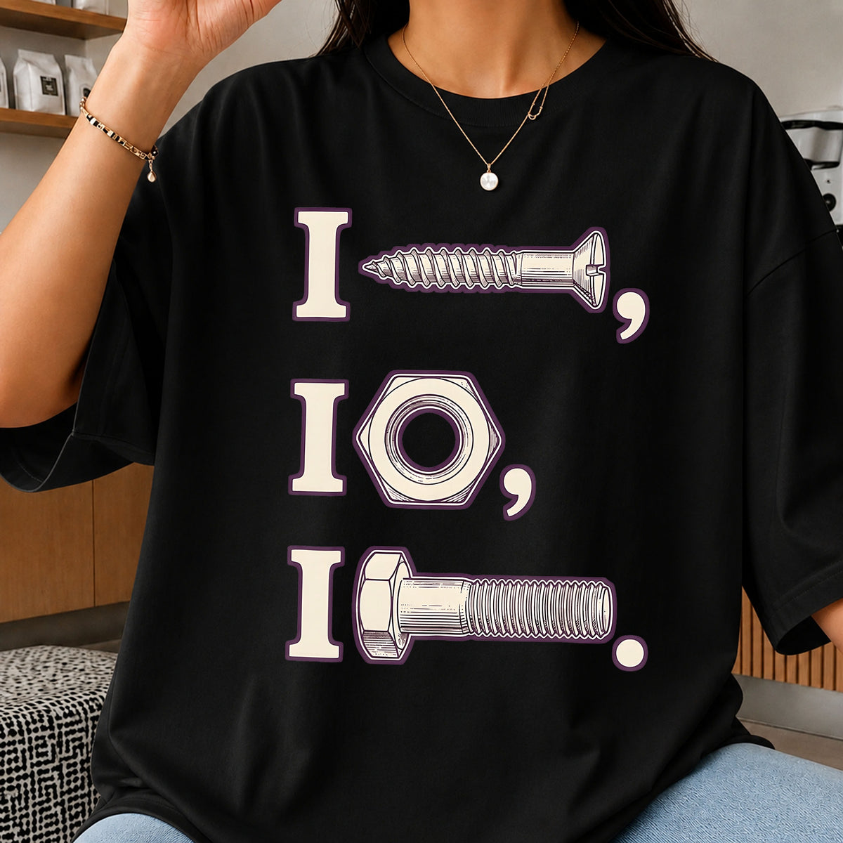 Funny Screw Nut Bolt PNG, Sarcastic Humor Quote PNG, Tools PNG