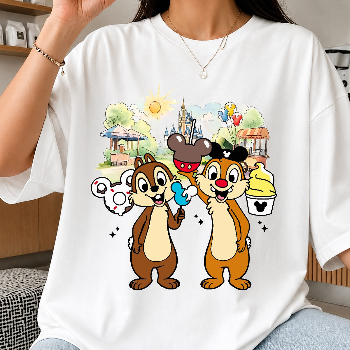 Chip and Dale Magic Kingdom Snacks PNG | SvgBundleHub