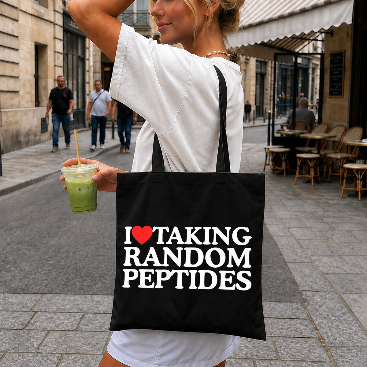 I Love Taking Random Peptides PNG, Gym Fitness Quote Tee