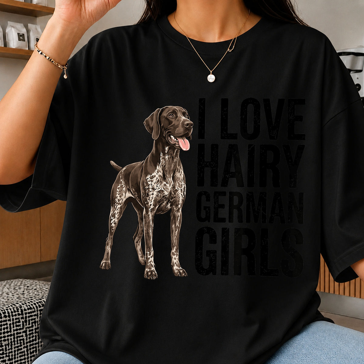 German Shorthaired Pointer PNG, Dog Lover PNG, GSP Dog PNG