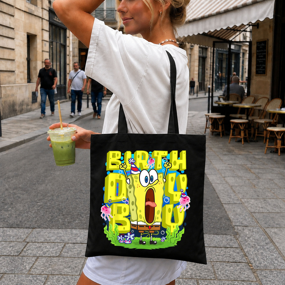 Spongebob Birthday Boy Party Hat Jellyfish PNG
