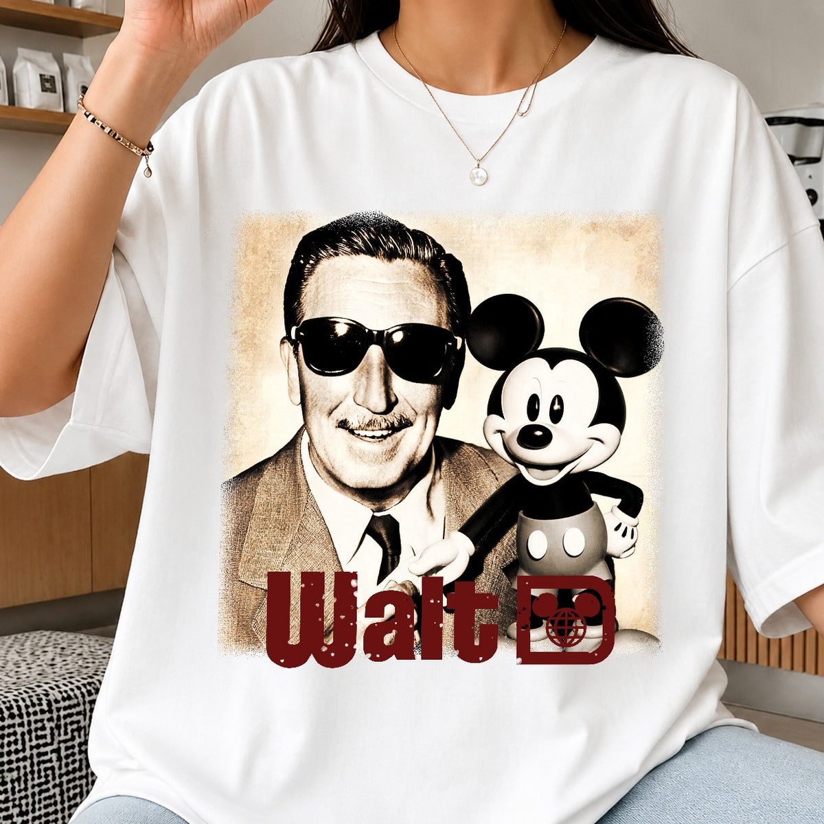 Walt D Vintage Mickey Mouse PNG | SvgBundleHub