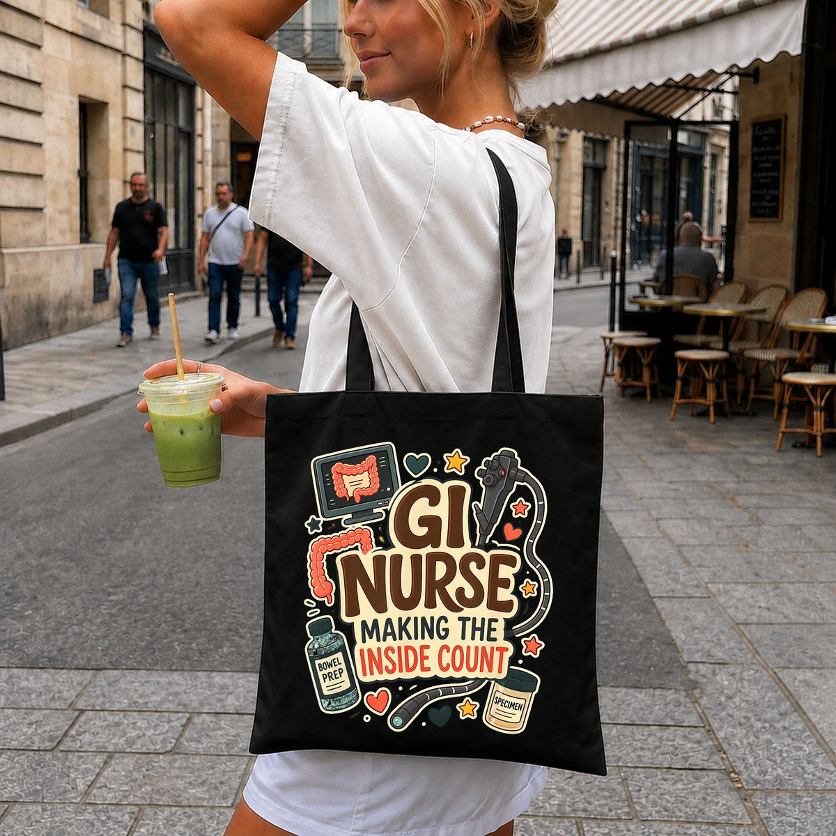 GI Nurse Making The Inside Count Sublimation Design PNG