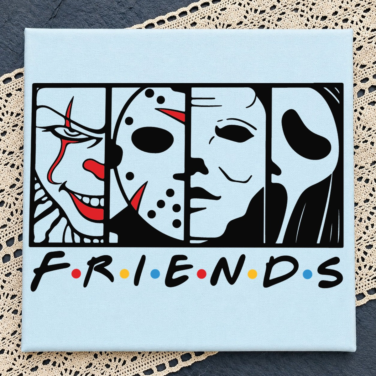 Horror Friends Halloween SVG, Scary Killers Cricut Clipart