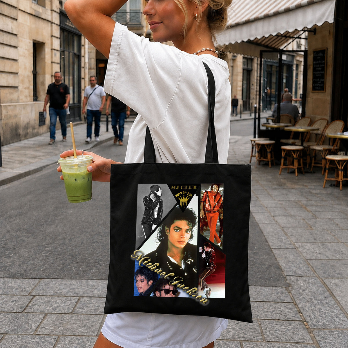 Michael Jackson King Of Pop MJ Club Collage PNG