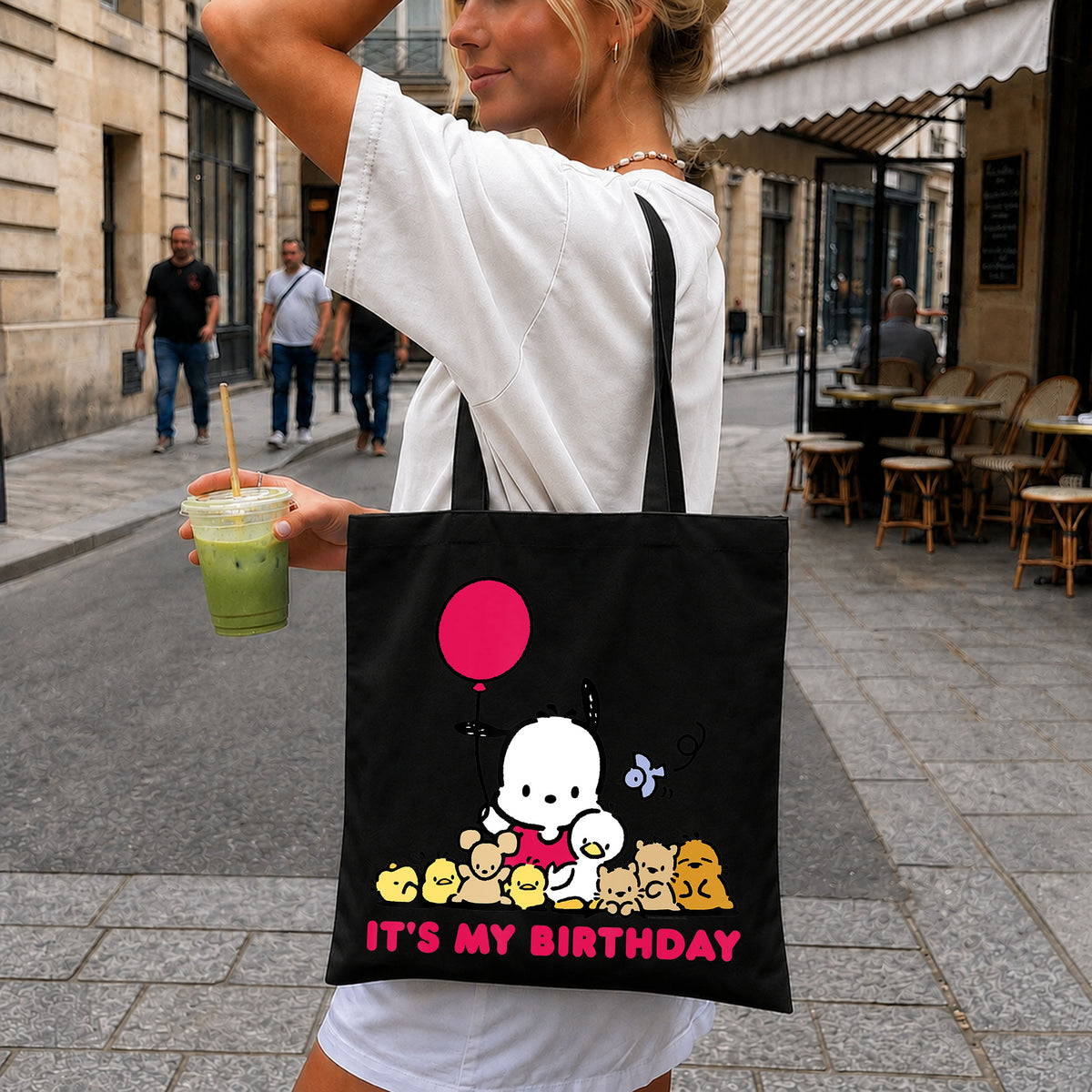 Pochacco It's My Birthday Balloon Animals Sanrio PNG