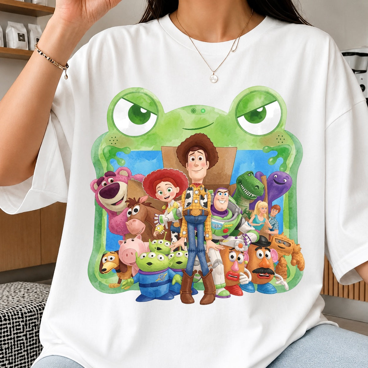 Toy Story Squad Frog Frame PNG | SvgBundleHub