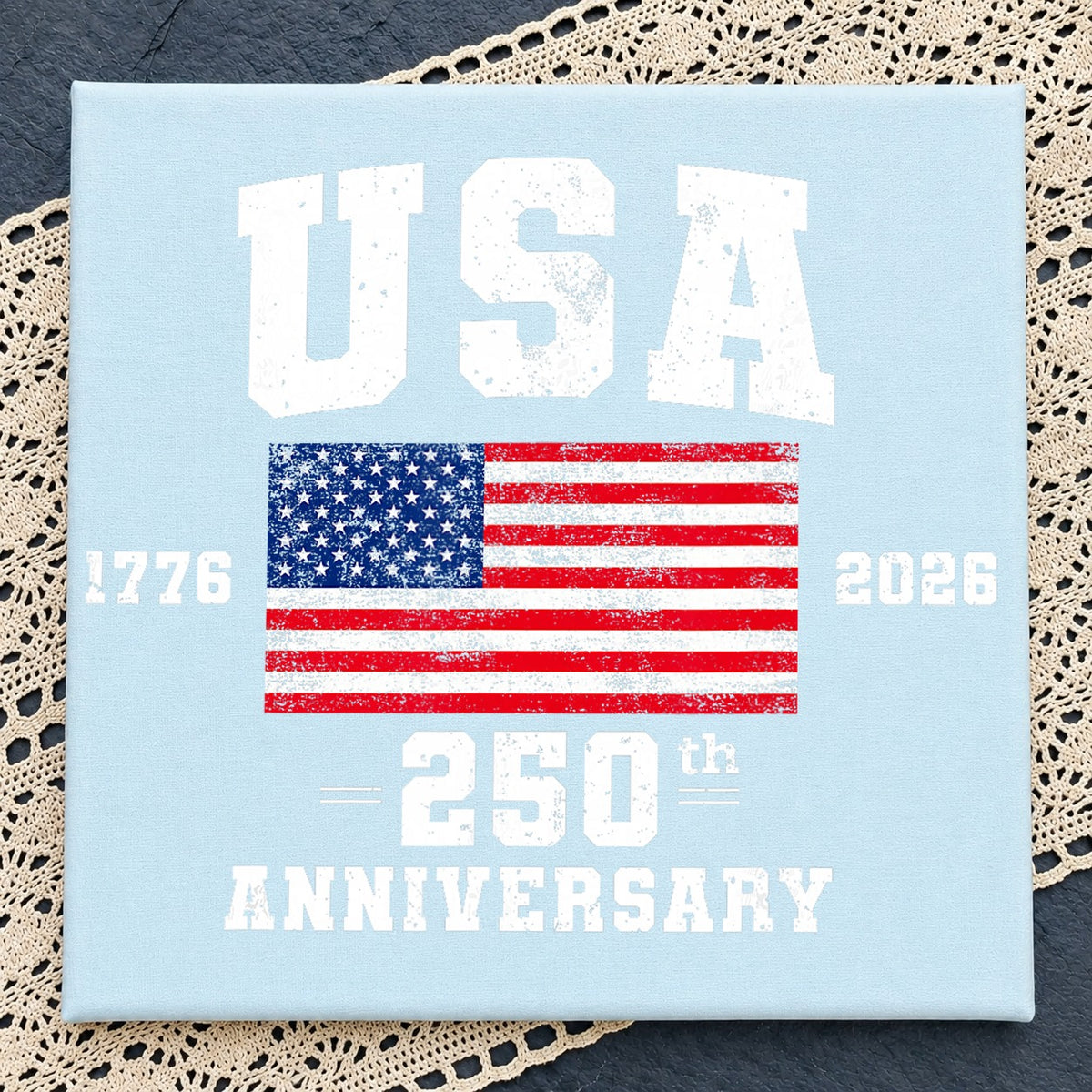 Distressed USA Flag Grunge Patriotic 4th Of July PNG