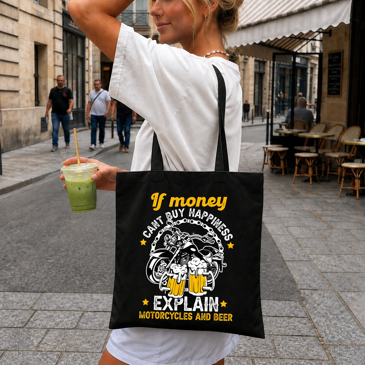 If Money Cant Buy Happiness Motorcycles Beer PNG