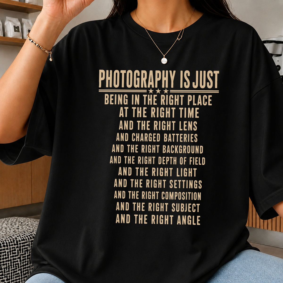 Photography Is Just Quote PNG, Photographer Gift, Funny Camera PNG