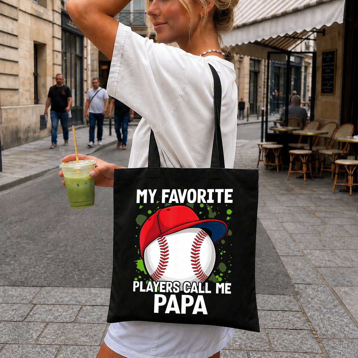 My Favorite Players Call Me Papa Baseball PNG