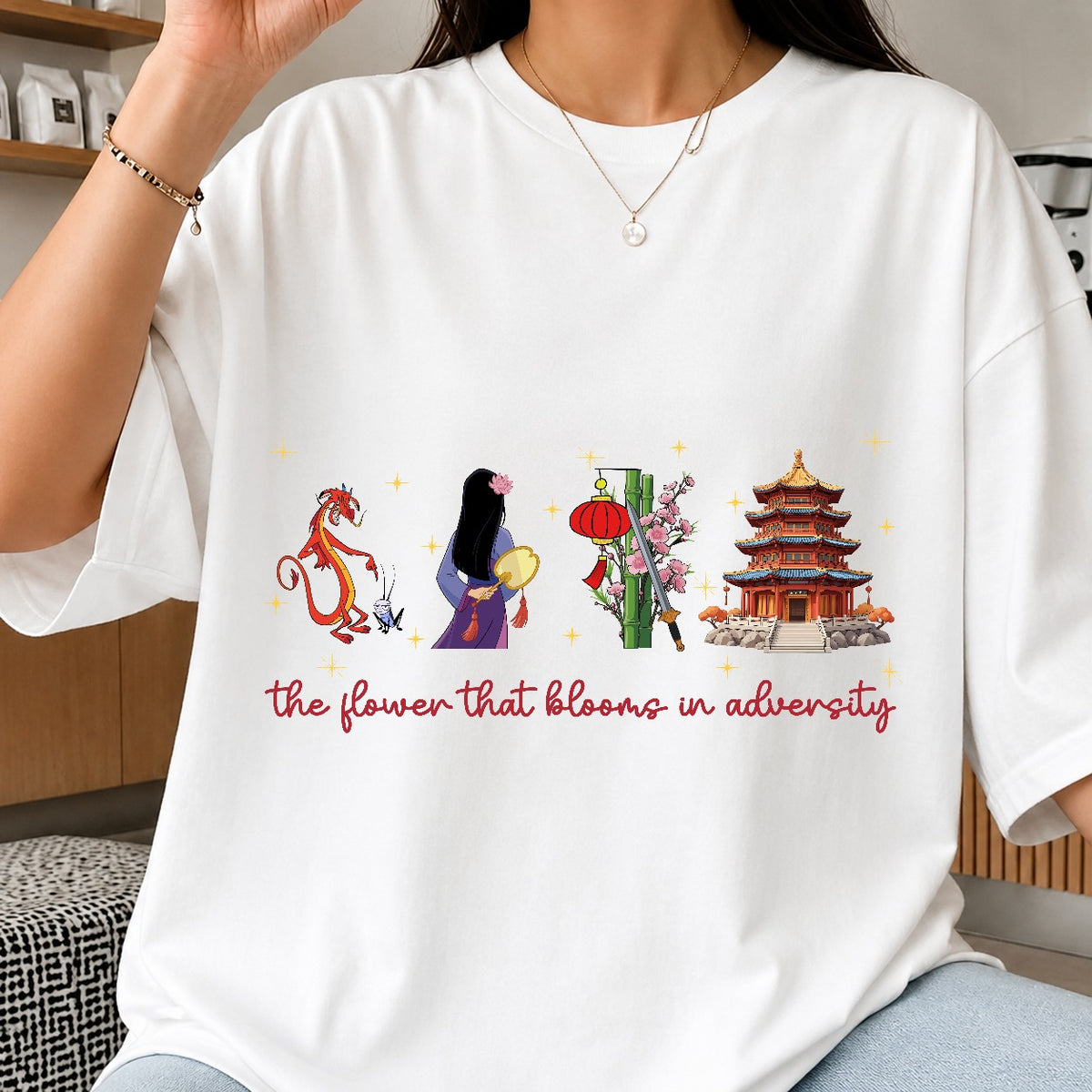Flower That Blooms in Adversity Mulan PNG | SvgBundleHub