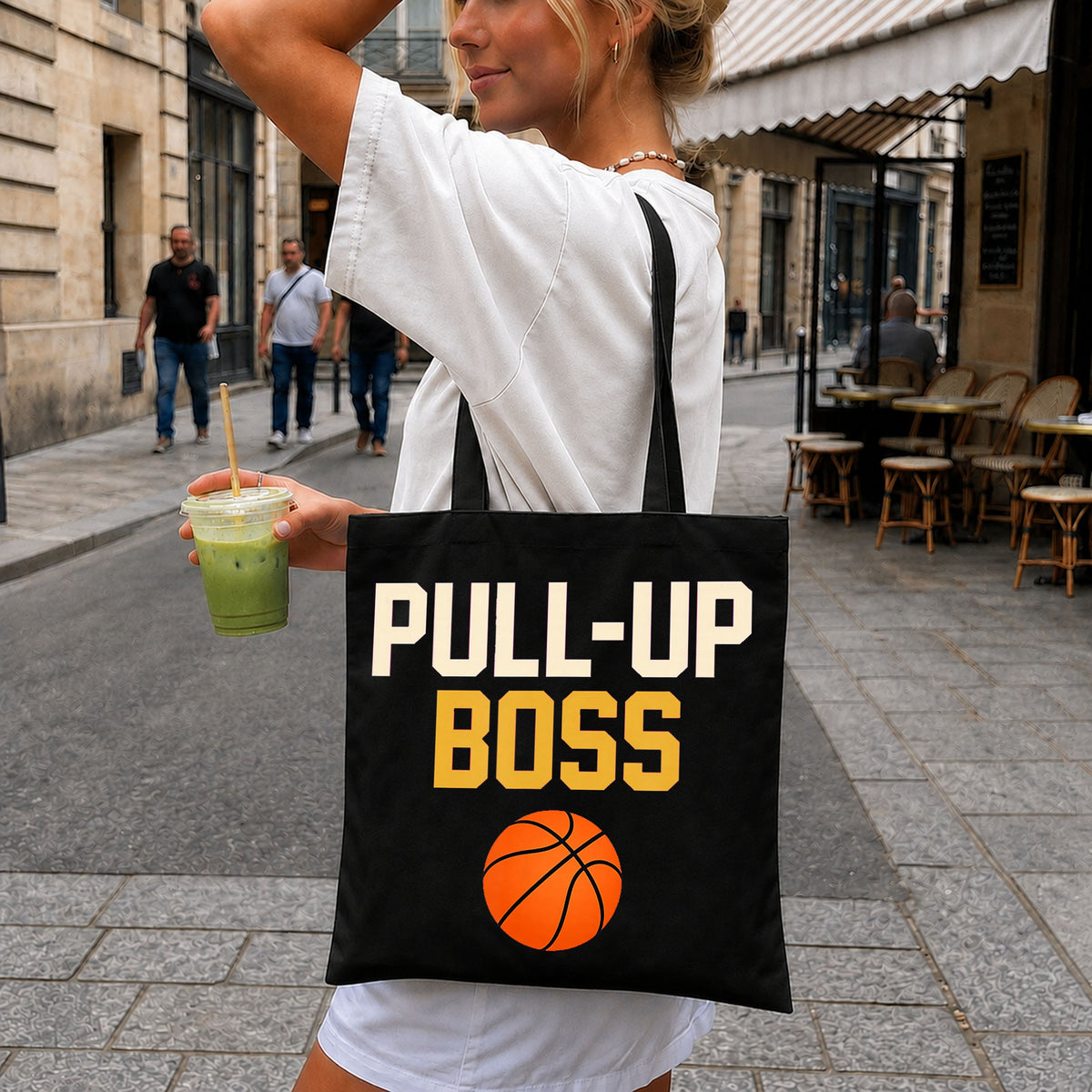 Pull-Up Boss Basketball PNG, Sports Motivation Shirt Design