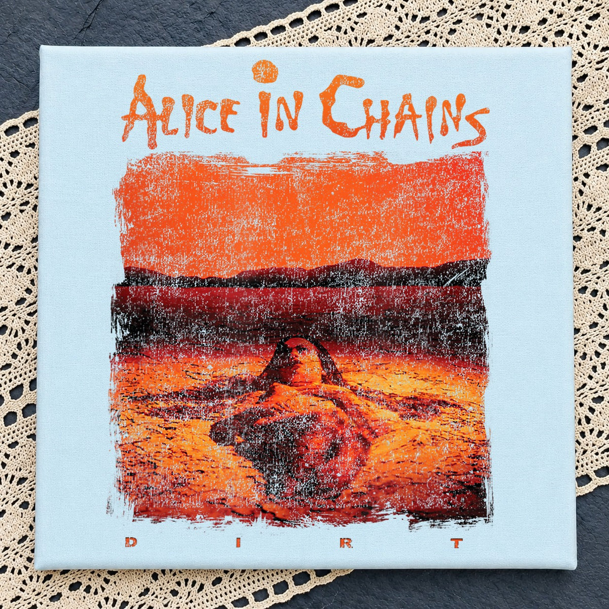 Alice In Chains Dirt Album Cover Vintage Grunge PNG