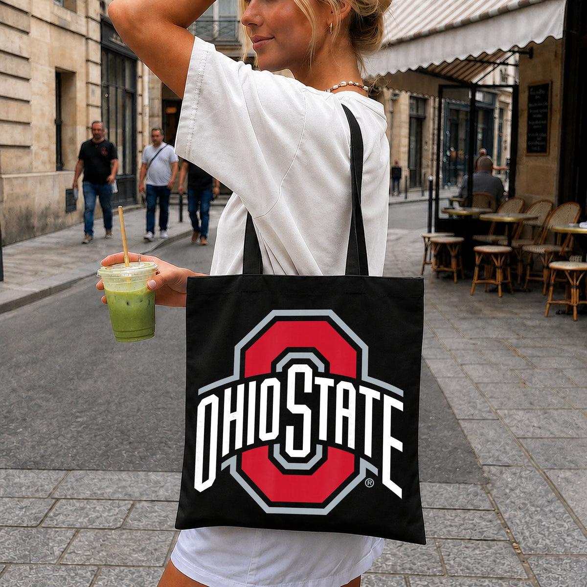 Ohio State Buckeyes Block O Logo Varsity Team PNG