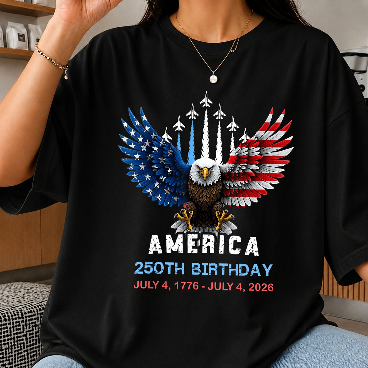 America 250th Birthday PNG, Bald Eagle 4th Of July PNG, 1776 PNG