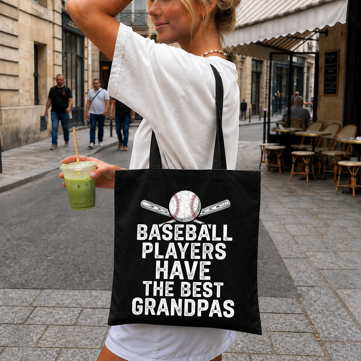 Baseball Players Have The Best Grandpas Distressed PNG