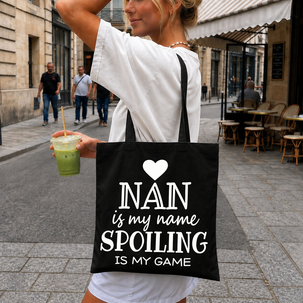 Nain Is My Name Spoiling Is My Game SVG, Craft File Design