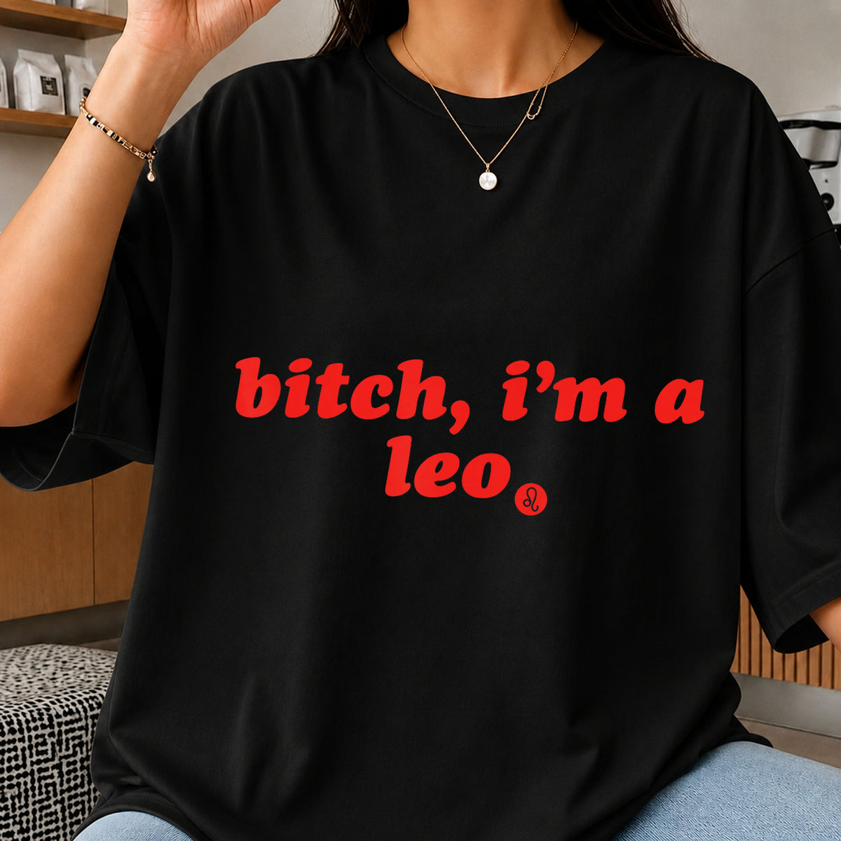 Bitch Im A Leo PNG, Leo Zodiac Sign PNG, Astrology Quote PNG