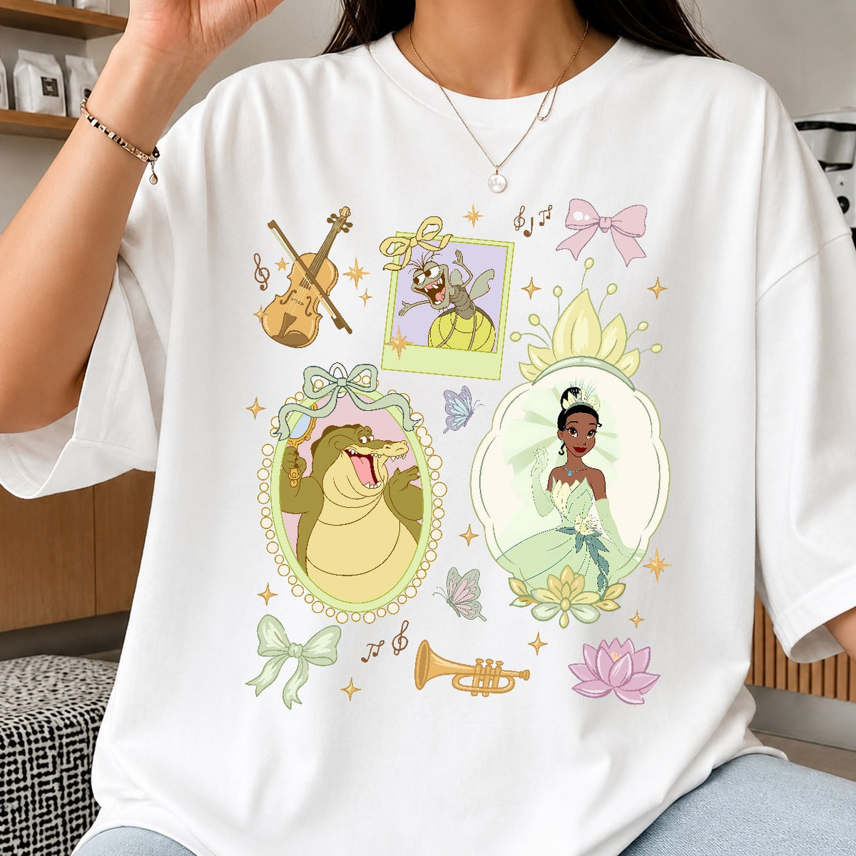 Princess & Frog Tiana Sublimation PNG | SvgBundleHub