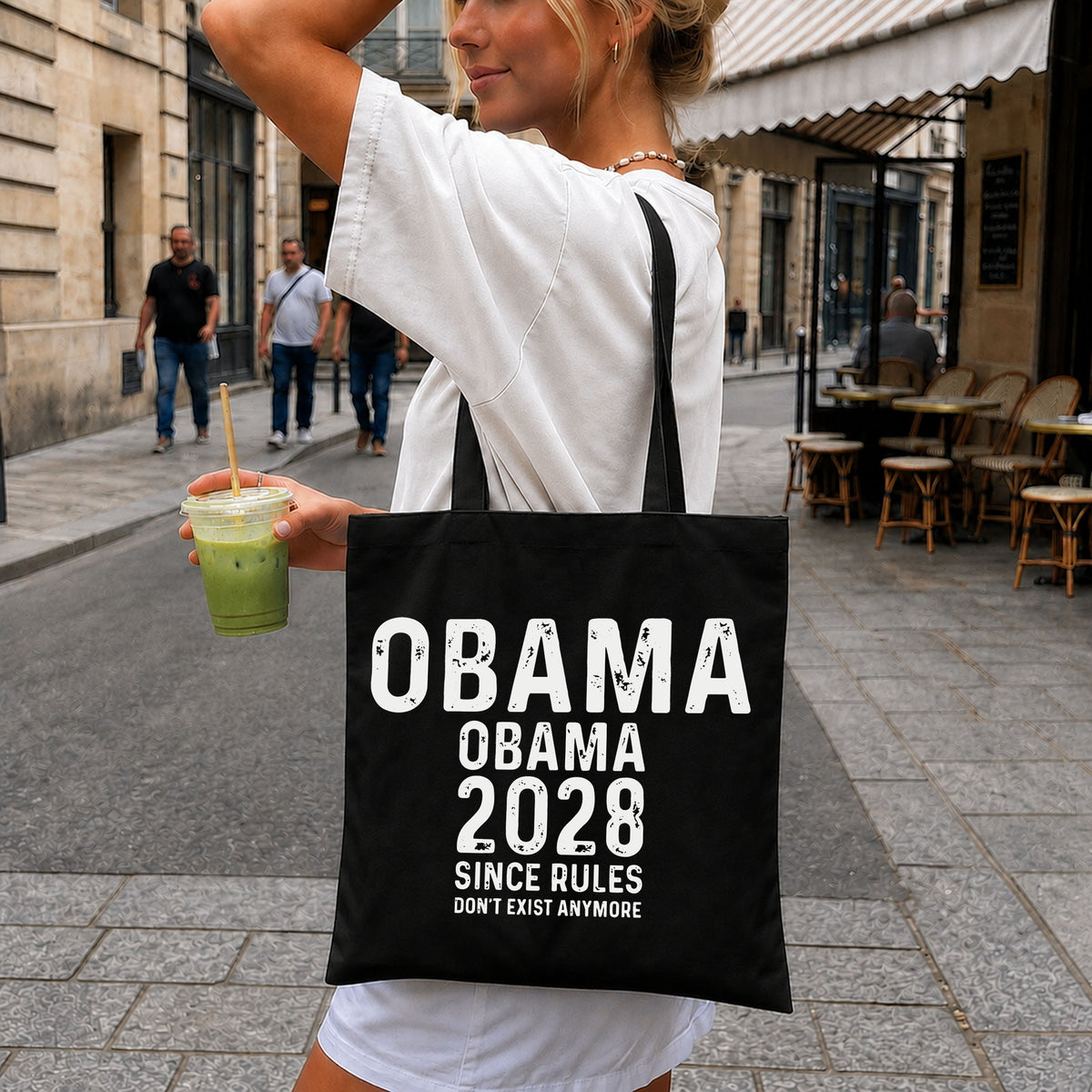 Obama 2028 Since Rules Don't Exist Anymore Cut File SVG