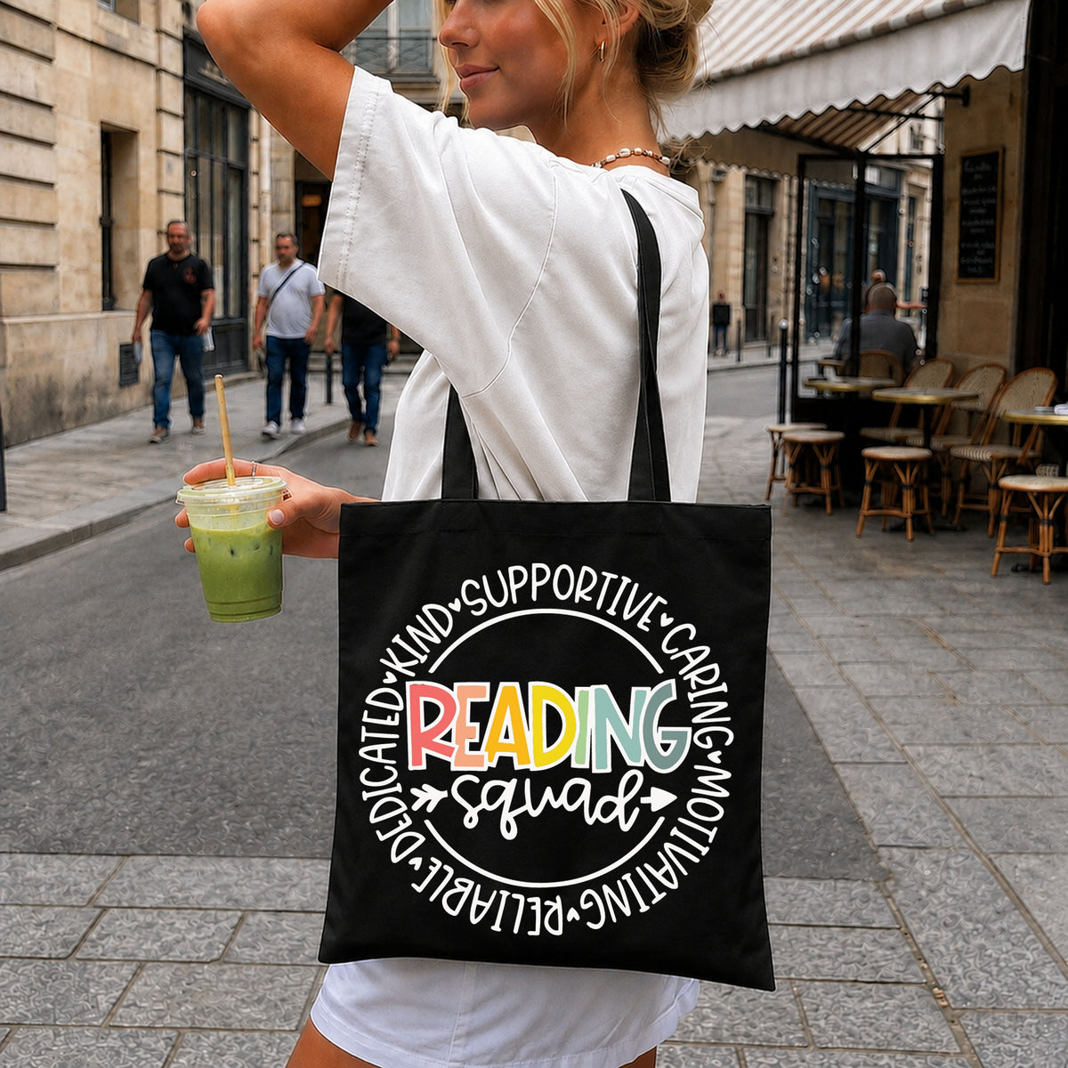 Reading Squad SVG, Librarian Teacher Book Lover Clipart