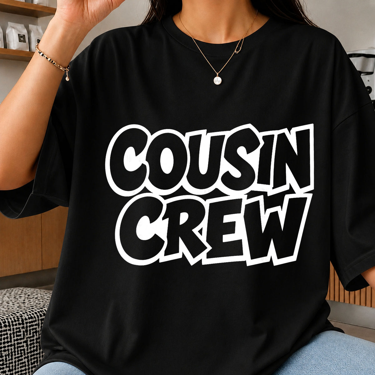 Cousin Crew PNG, Family Matching Shirt Design, Cousins PNG