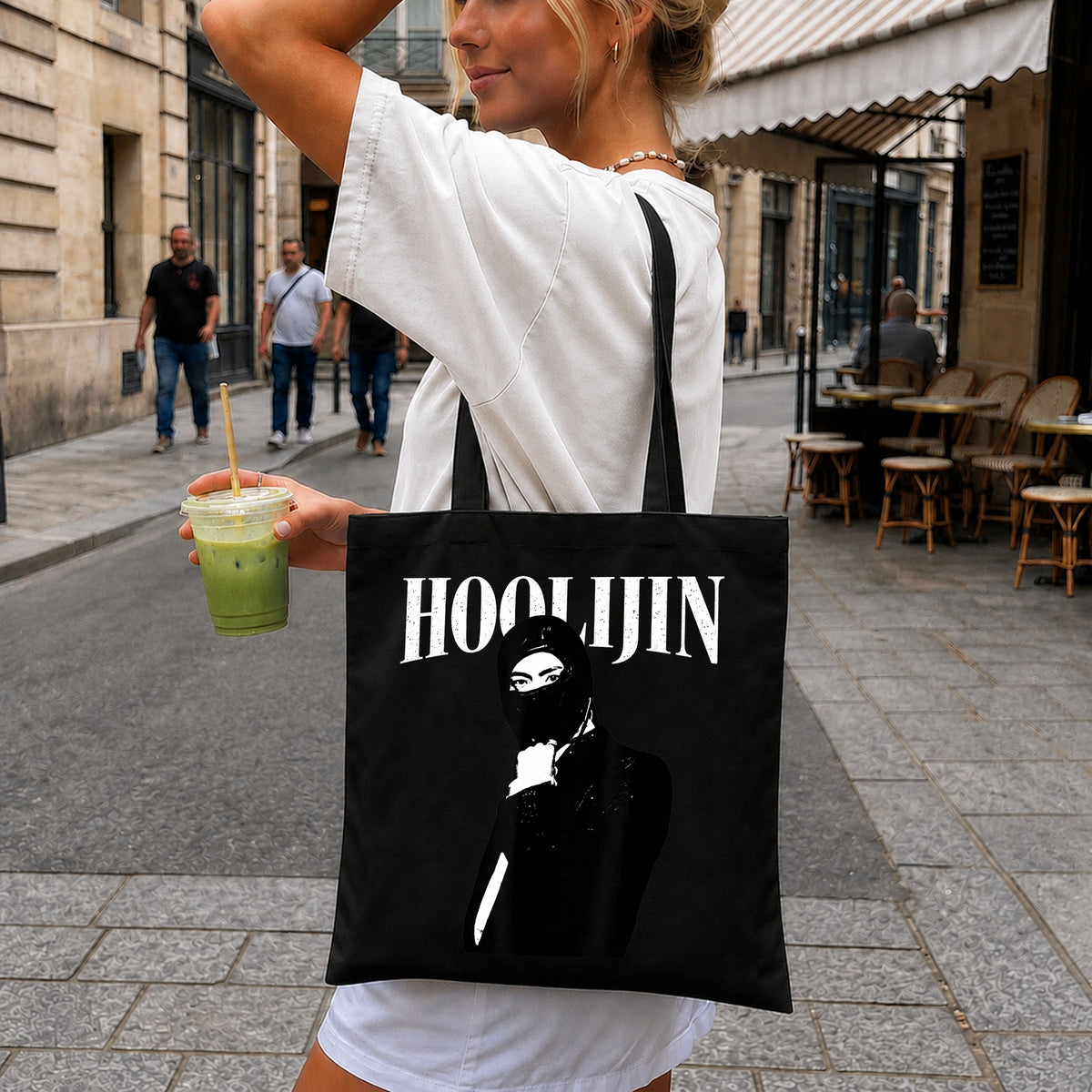 Hoolijin Masked Figure Kpop Idol Portrait PNG