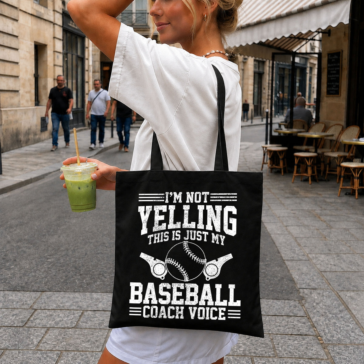 Funny Baseball Coach Voice Whistle Distressed PNG