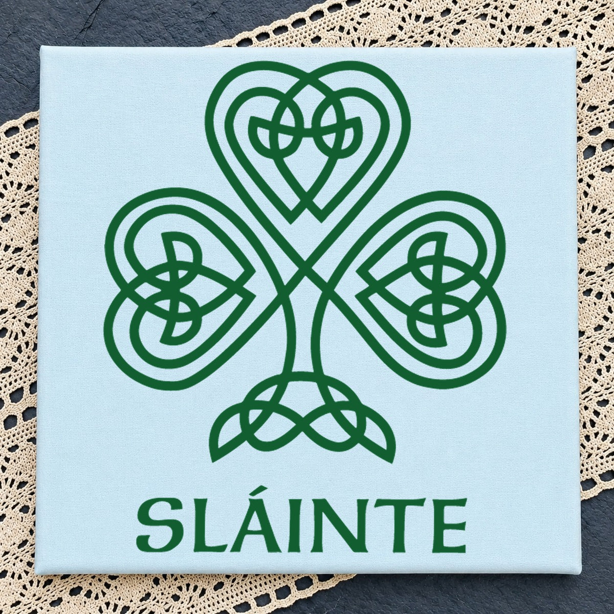 Celtic Shamrock SVG, Irish Knot Cricut Design