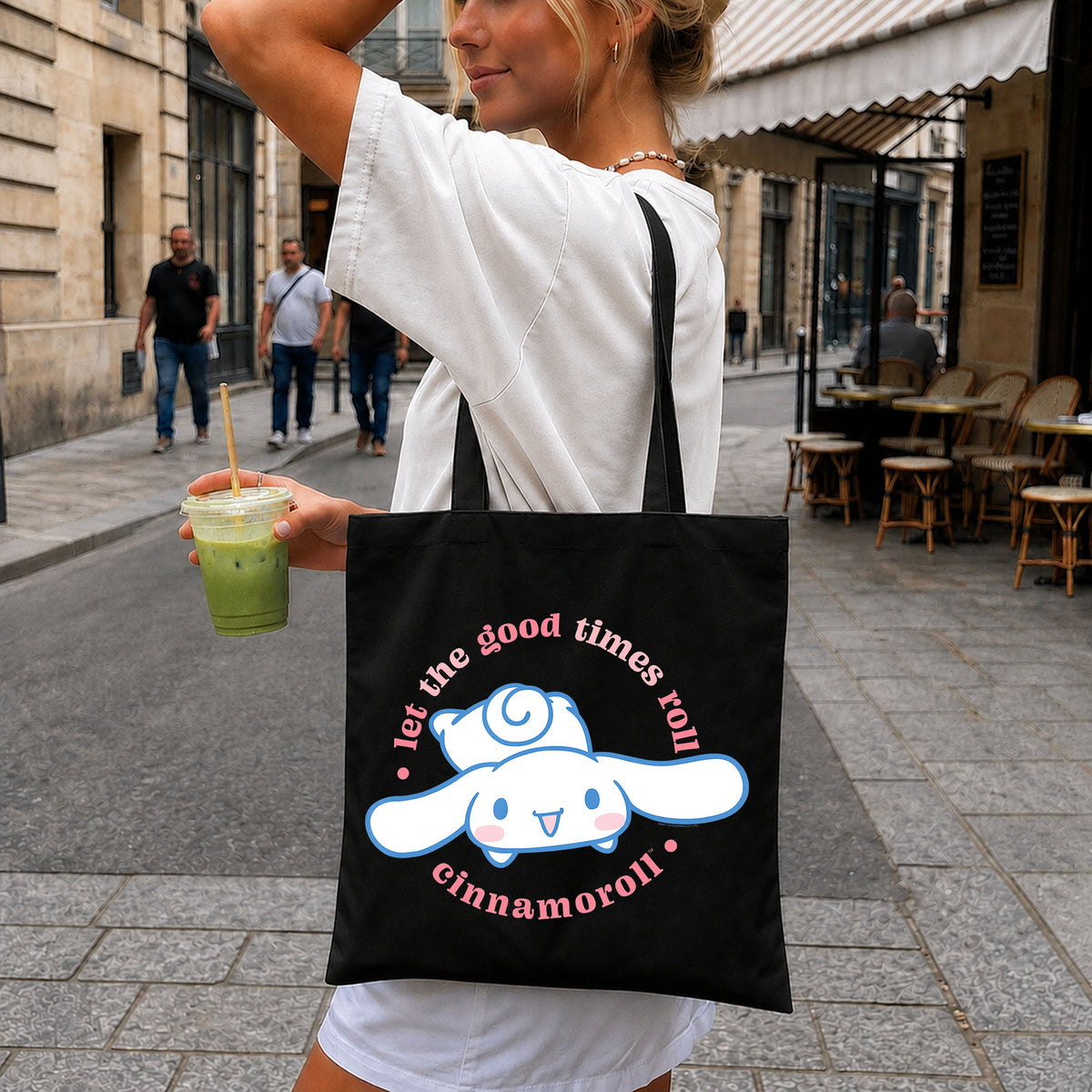 Cinnamoroll Let The Good Times Roll Sanrio Quote PNG