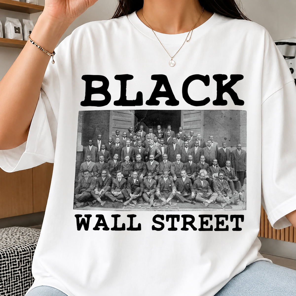 Black Wall Street PNG, African American History Shirt, Vintage PNG