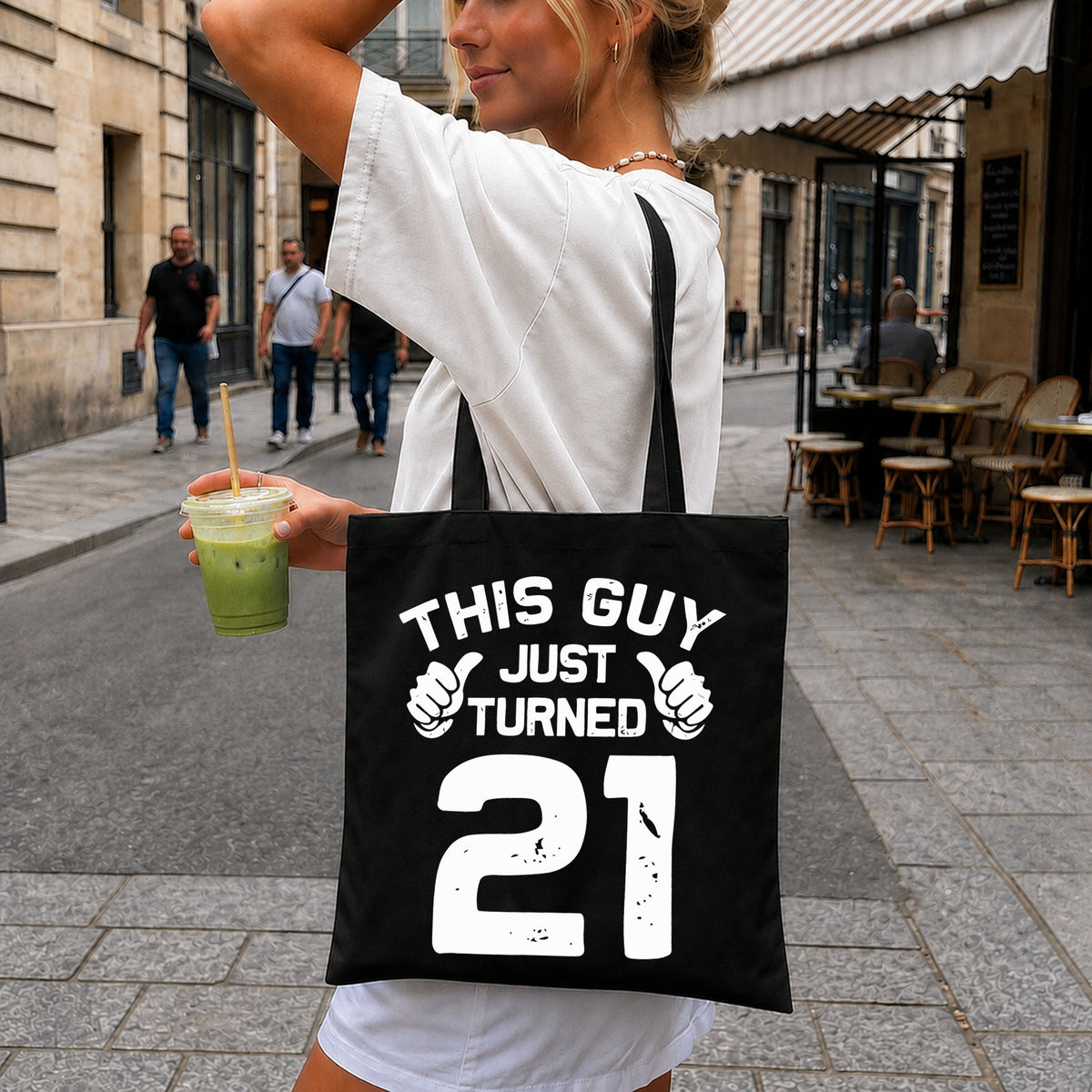 This Guy Just Turned 21 SVG, Funny Birthday Cricut File