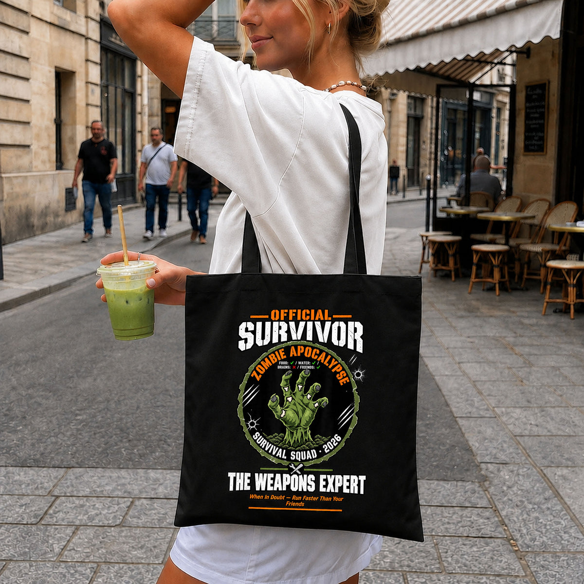 Zombie Apocalypse Survivor Weapons Expert Clipart PNG