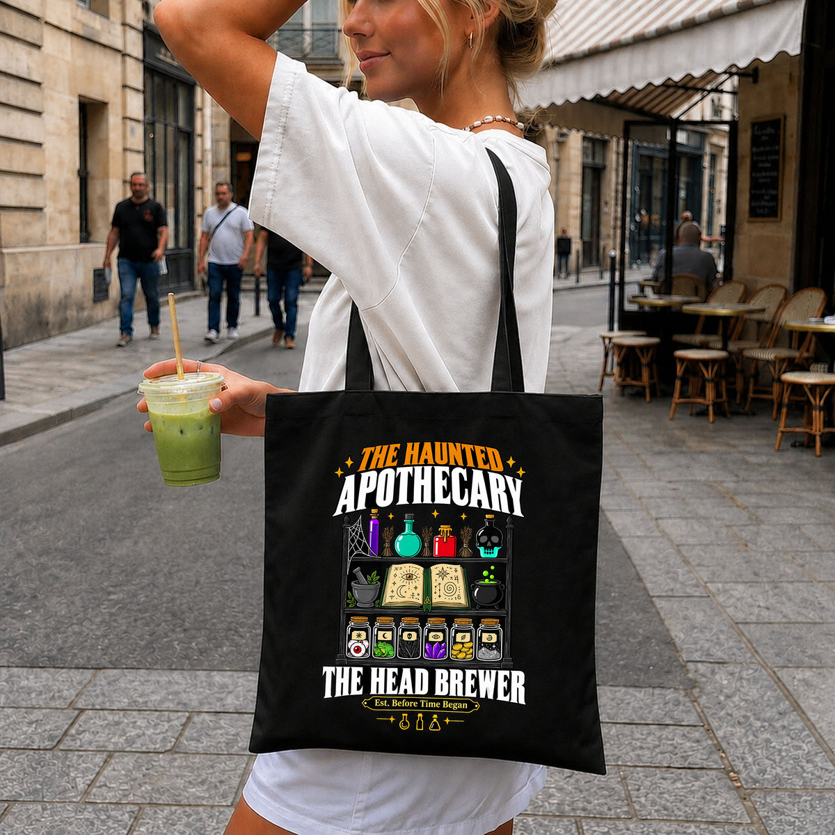 The Haunted Apothecary Head Brewer Halloween PNG