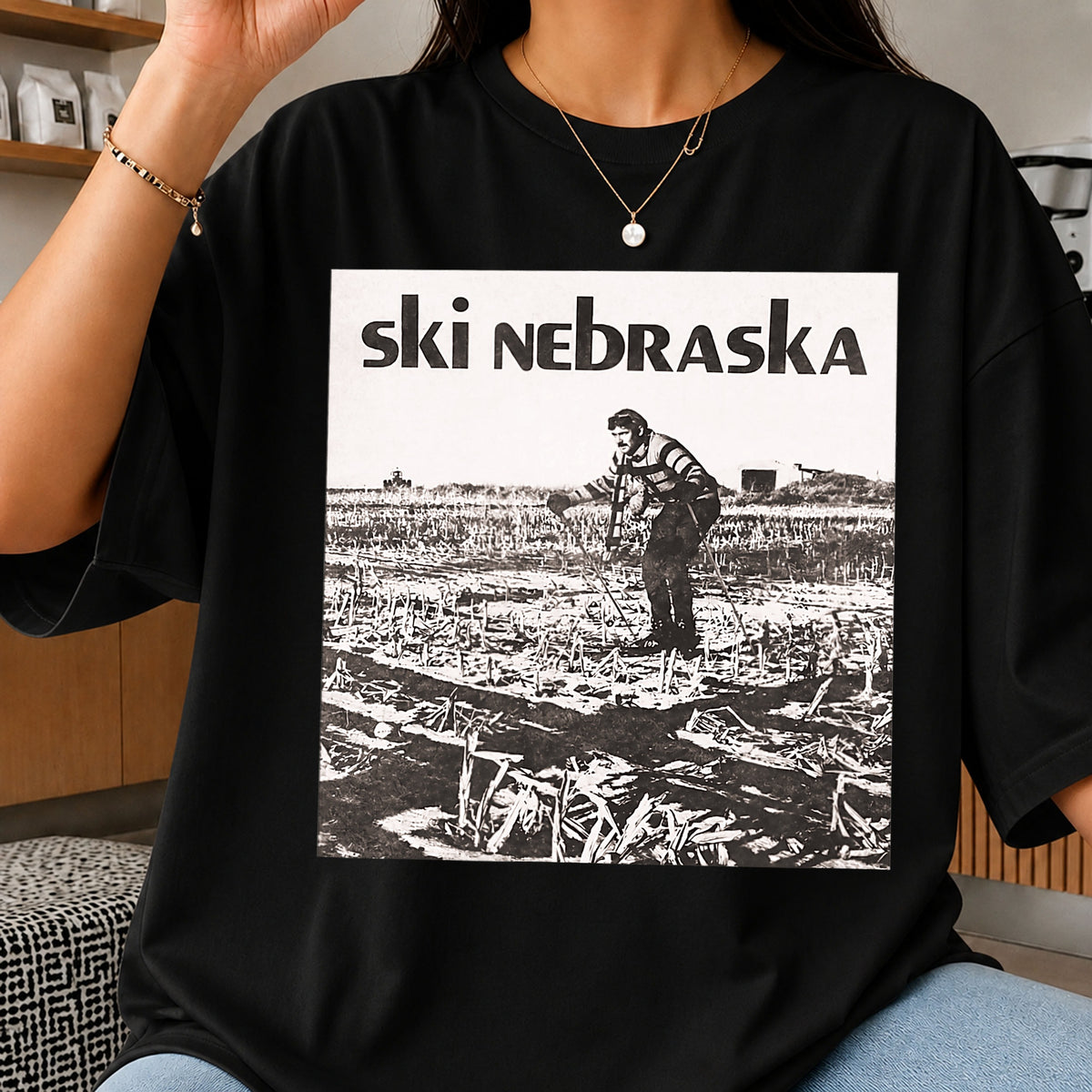 Ski Nebraska Retro Funny PNG, Nebraska Humor PNG, Vintage PNG