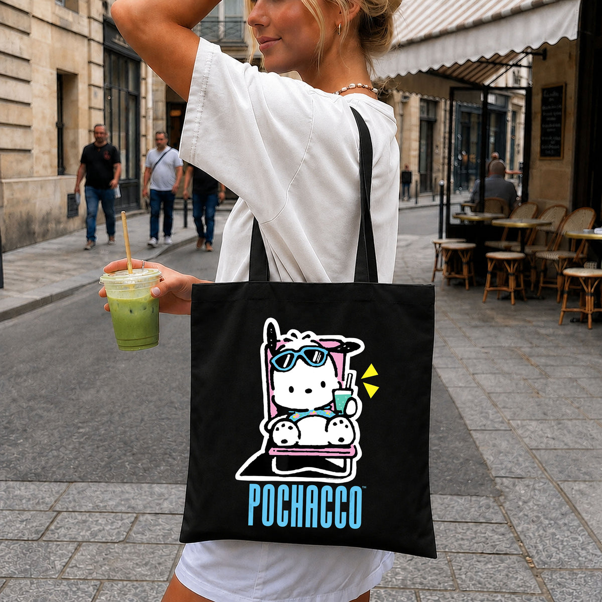 Pochacco Summer Beach Chair Sunglasses Sanrio PNG