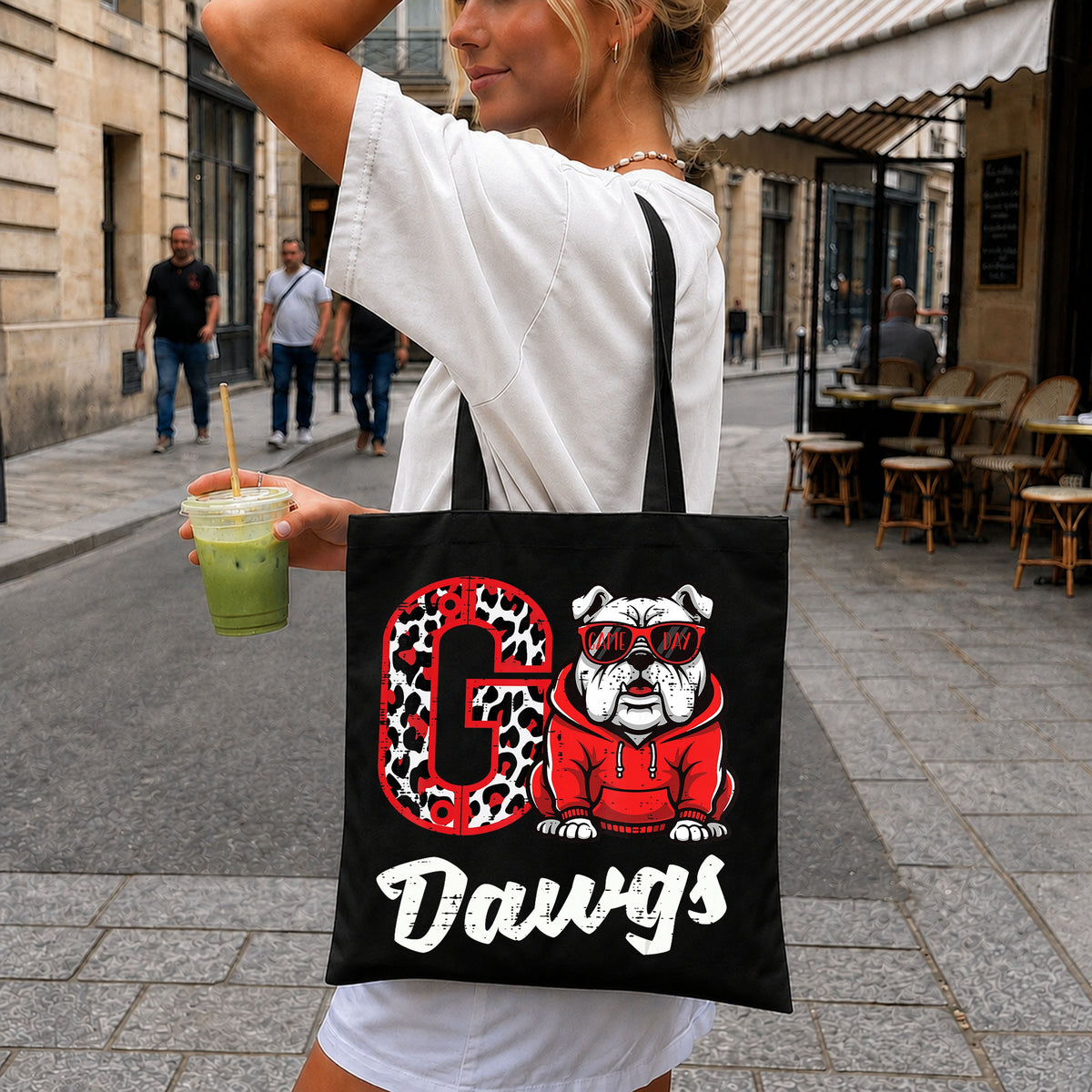 Go Dawgs Bulldog Game Day Leopard Letter G PNG
