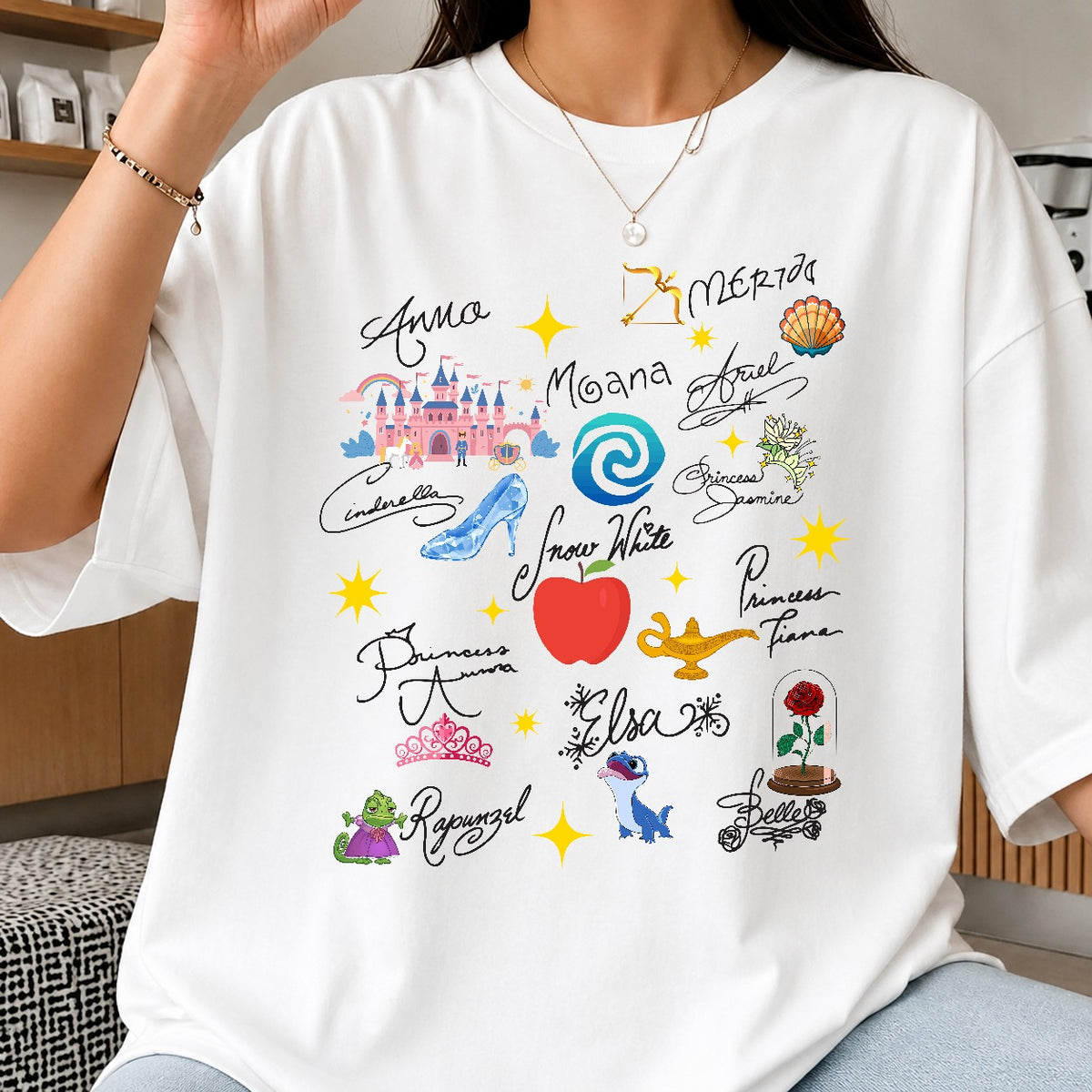 Disney Princess Names Collage PNG | SvgBundleHub