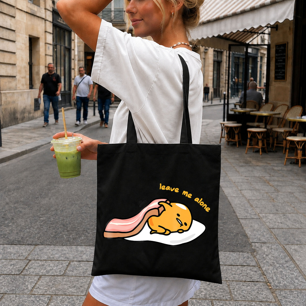 Gudetama Leave Me Alone Lazy Egg Sanrio PNG