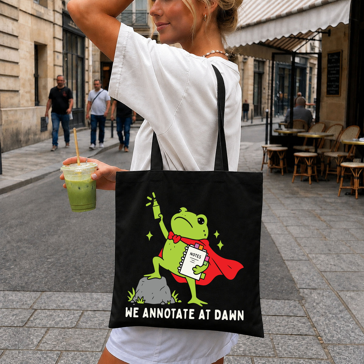 We Annotate At Dawn Frog SVG, Funny Teacher Cricut