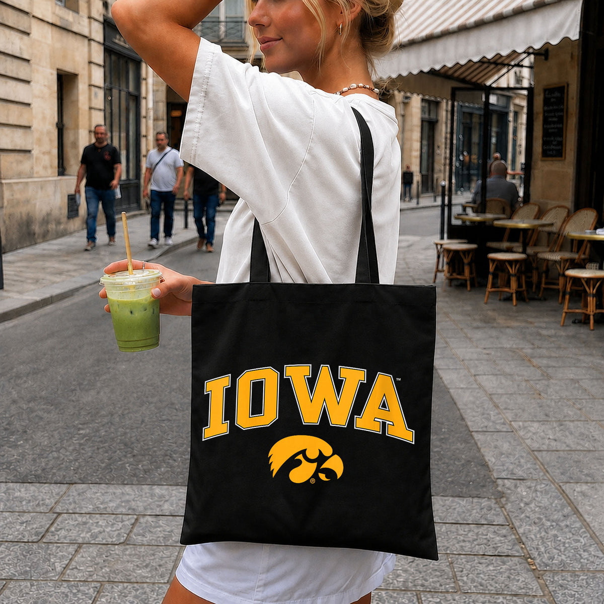 Iowa Hawkeyes Arch Logo Football Team Spirit PNG