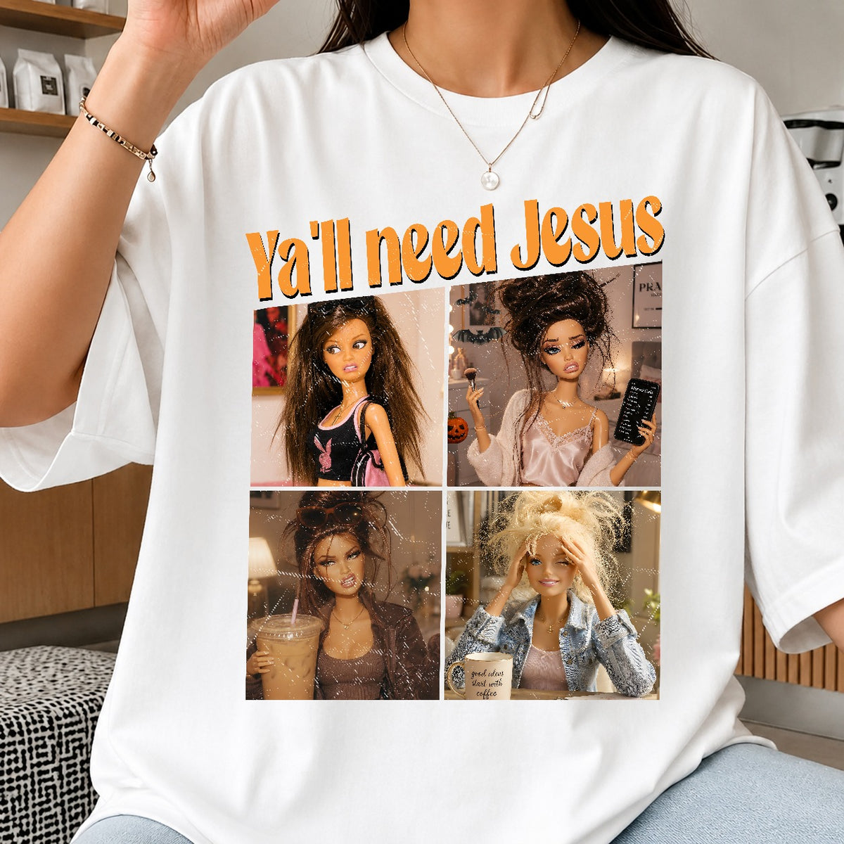 Ya'll Need Jesus Doll PNG, Funny Sublimation | SvgBundleHub