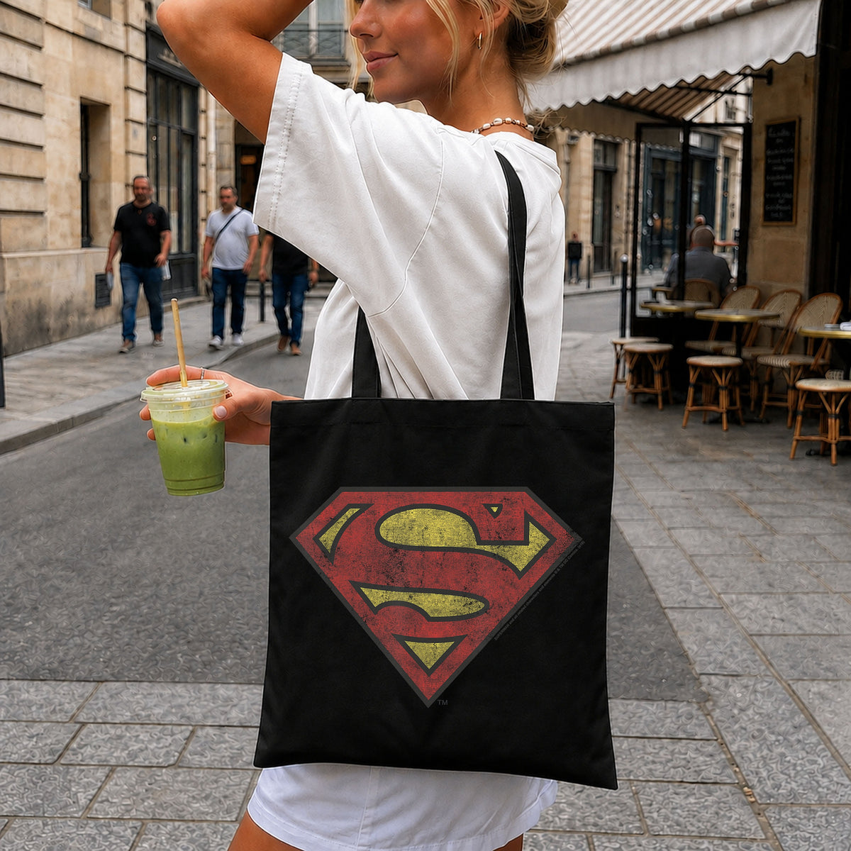 Superman Distressed Grunge Logo Shield Clipart PNG
