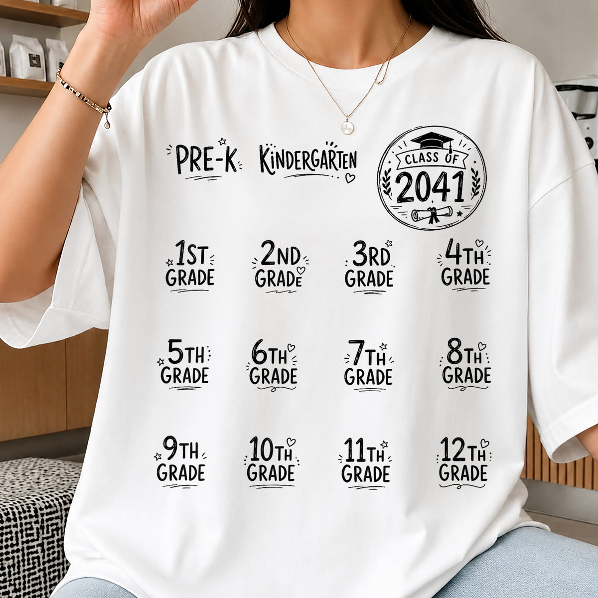 Back To School Grade Bundle PNG, School Grade Clipart, Kindergarten PNG